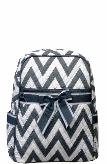 Quilted Backpack- CV7015/GREY